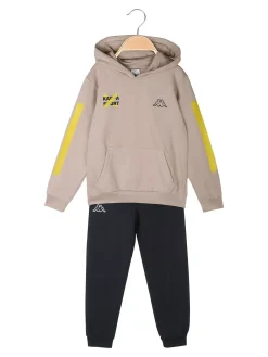 Kappa Completo da bambino 2 pezzi con cappuccio - sabbia