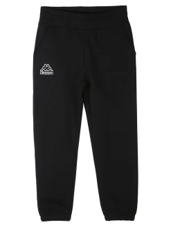 Kappa Completo da ragazzo 2 pezzi con cappuccio e zip - nero