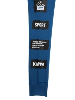 Kappa Completo da ragazzo 2 pezzi con cappuccio e zip - ottanio