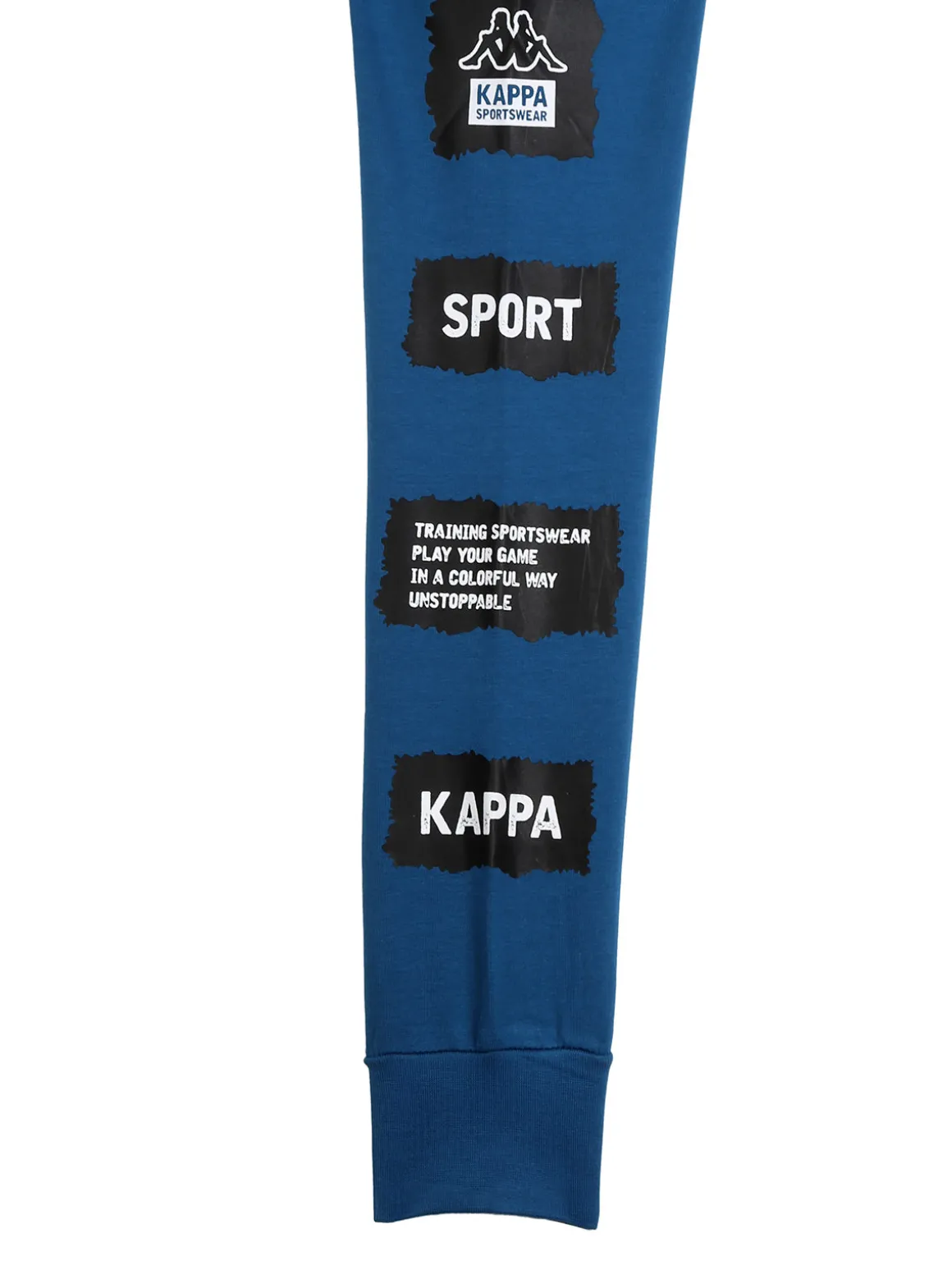 Kappa Completo da ragazzo 2 pezzi con cappuccio e zip - ottanio