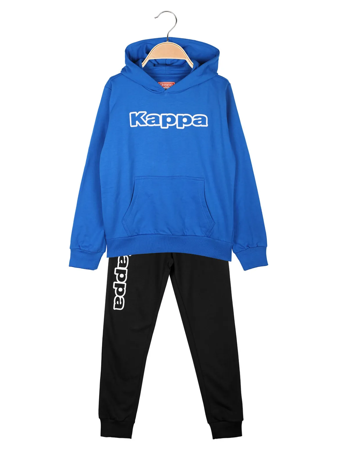 Kappa Completo da ragazzo 2 pezzi con cappuccio - blu