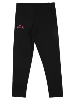 Kappa Completo girocollo da bambina felpato 2 pezzi - nero