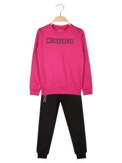 Kappa Completo girocollo da bambina 2 pezzi - fucsia
