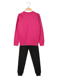 Kappa Completo girocollo da bambina 2 pezzi - fucsia