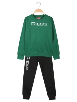 Kappa Completo girocollo da bambino 2 pezzi - verde