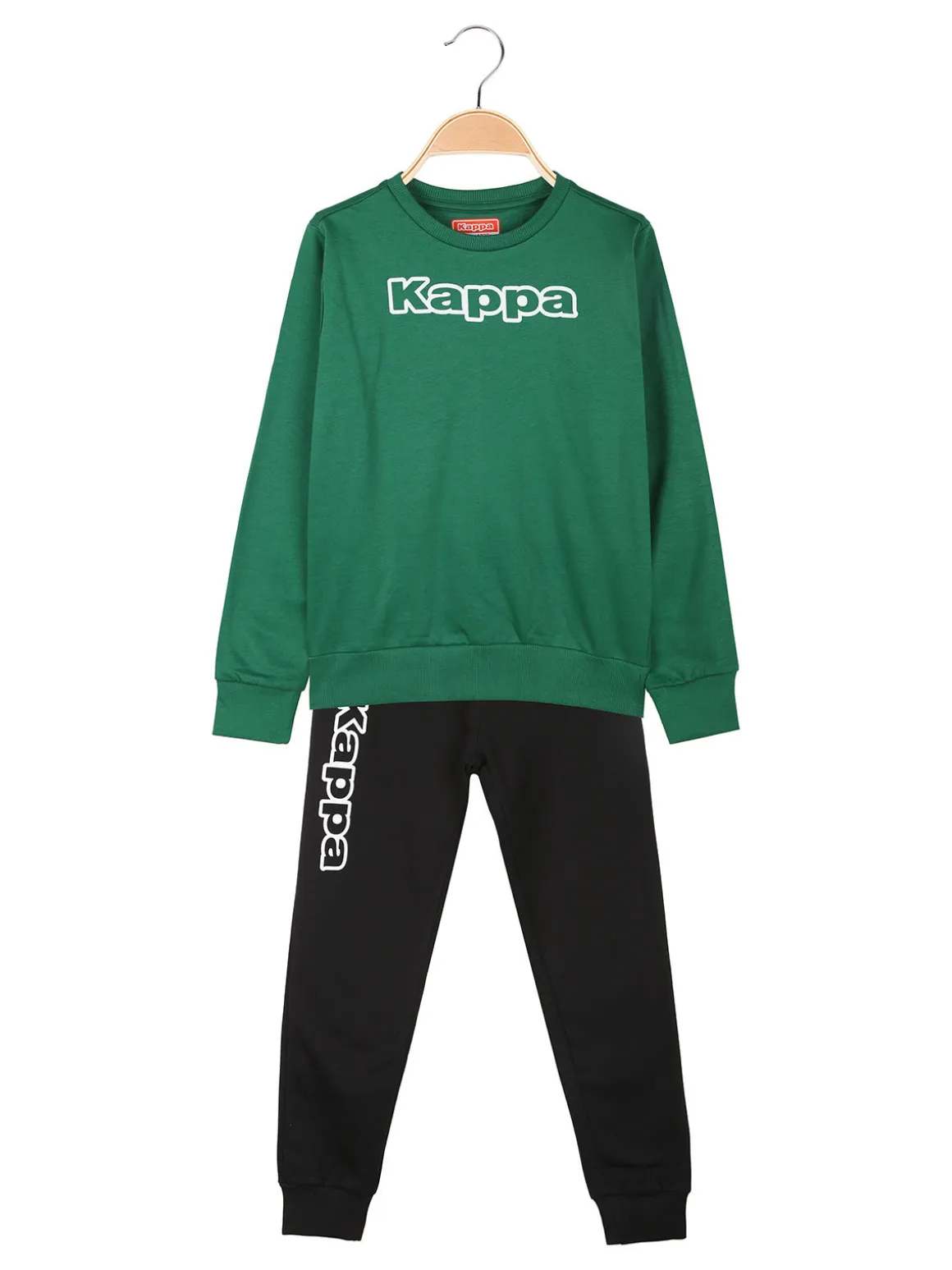 Kappa Completo girocollo da bambino 2 pezzi - verde