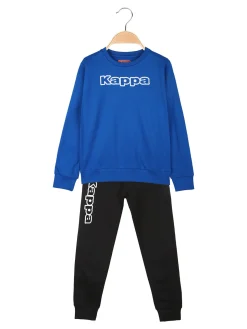 Kappa Completo girocollo da bambino 2 pezzi - blu