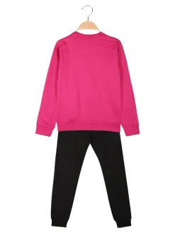 Kappa Completo girocollo da ragazza 2 pezzi - fucsia