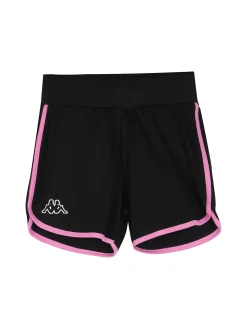 Kappa Completo smanicato da ragazza in cotone con canotta cropped e shorts - rosa
