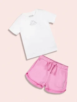 Kappa Completo sportivo da bambina in cotone