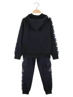 Kappa Completo tuta da bambino con cappuccio e zip