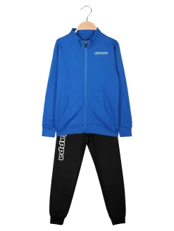 Kappa Completo tuta da bambino 2 pezzi con zip - blu