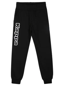 Kappa Completo tuta da ragazzo 2 pezzi con cappuccio e zip - nero
