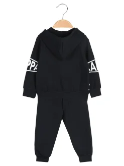 Kappa Completo tuta 2 pezzi da neonato con cappuccio e zip - blu scuro