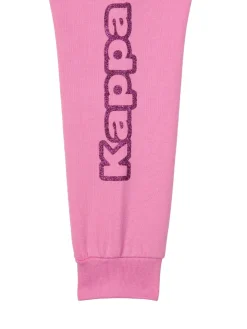 Kappa Completo tuta 2 pezzi da neonata con interno felpato - rosa
