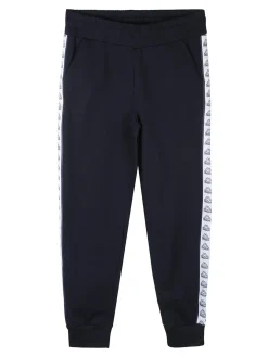 Kappa Completo tuta 2 pezzi da ragazzo con cappuccio e zip - blu scuro