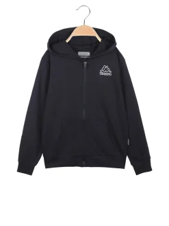 Kappa Felpa da bambino con cappuccio e zip