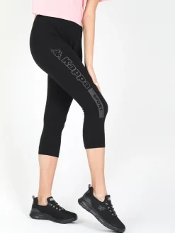 Kappa Leggings donna sportivi a 3/4 skin fit