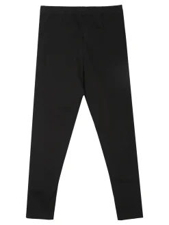 Kappa Leggings sportivo da bambina con logo - nero