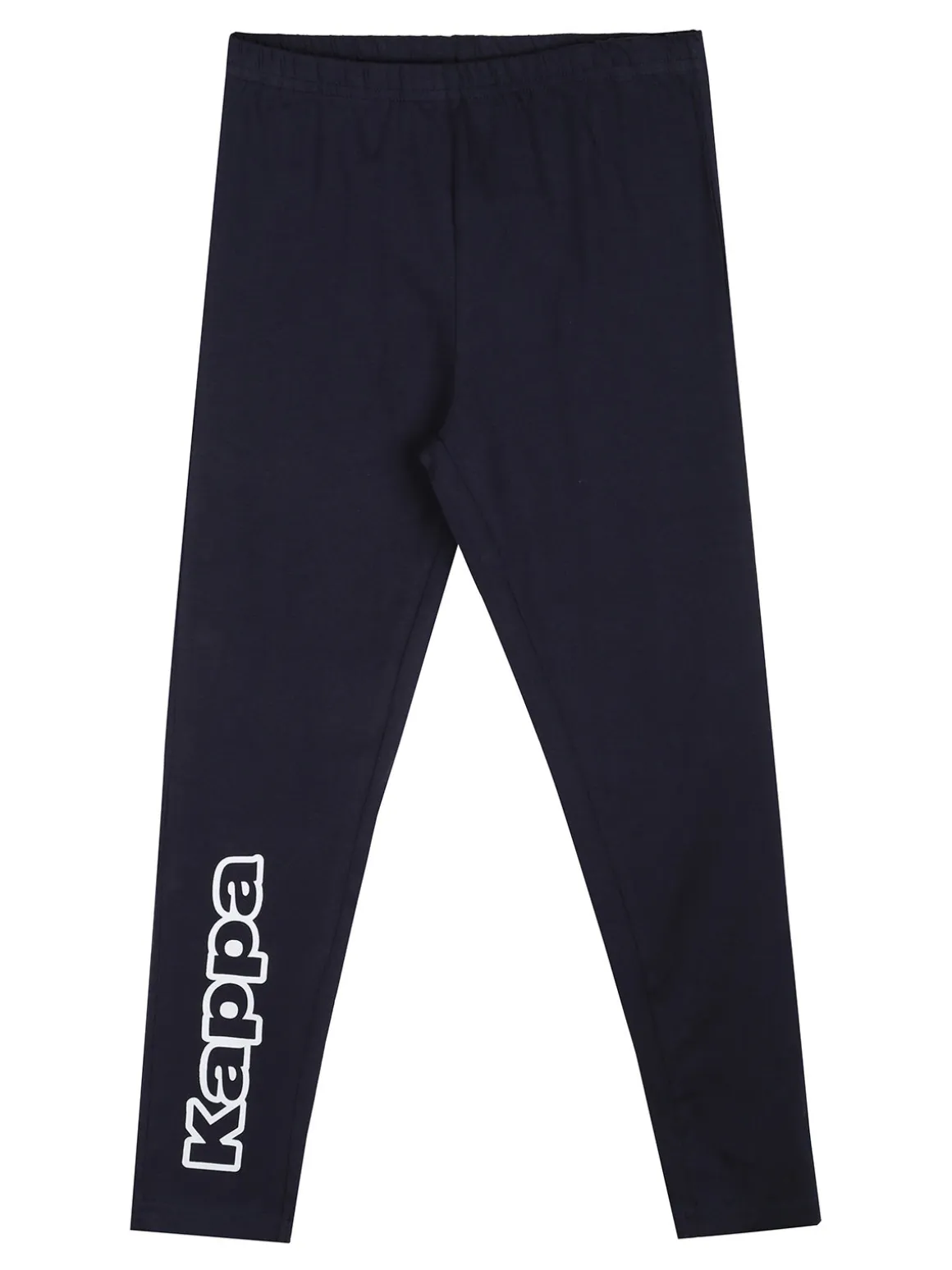 Kappa Leggings sportivo da ragazza con logo sul fondo
