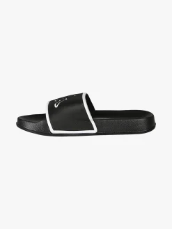 Kappa LOGO FLIP Ciabatte da bambini a fascia con logo - nero