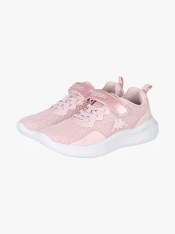 Kappa LOGO KOFY Sneakers sportive da ragazza in mesh con chiusura a strappo - rosa
