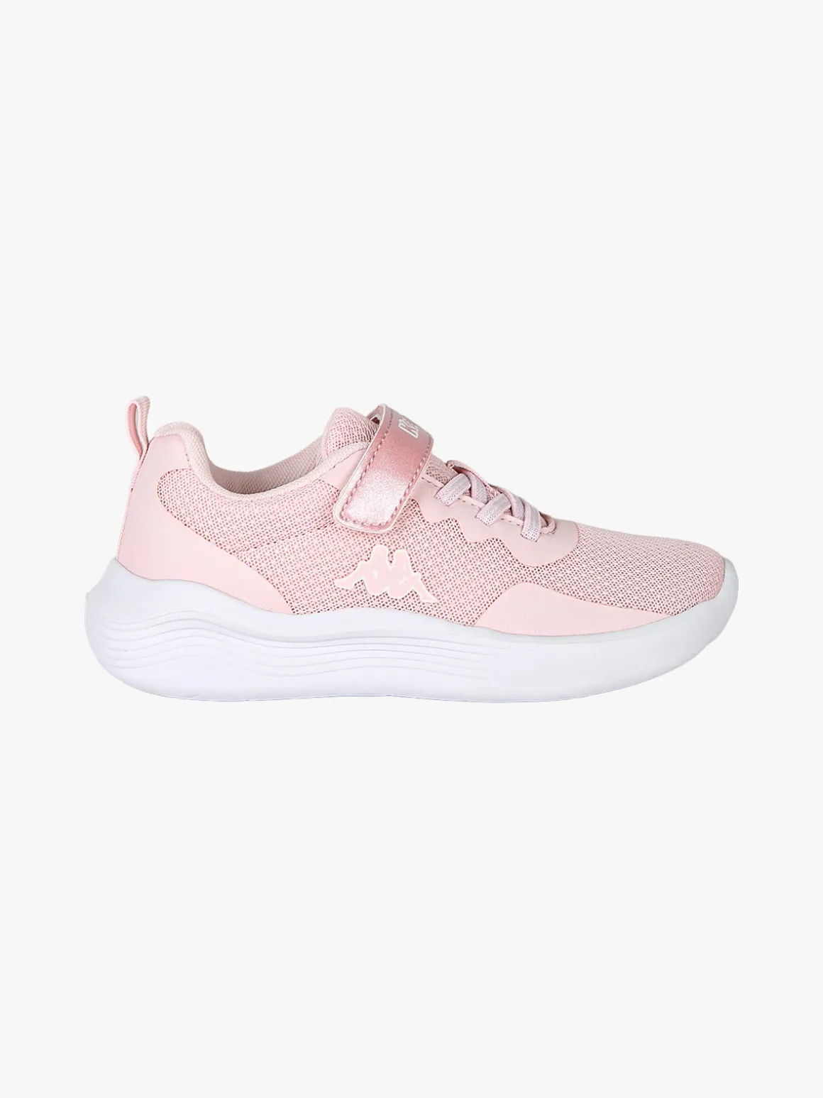 Kappa LOGO KOFY Sneakers sportive da ragazza in mesh con chiusura a strappo - rosa