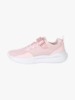 Kappa LOGO KOFY Sneakers sportive da ragazza in mesh con chiusura a strappo - rosa
