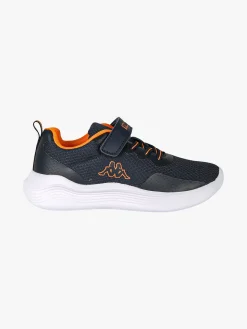 Kappa LOGO KOFY Sneakers sportive da ragazzo in mesh con chiusura a strappo - blu scuro