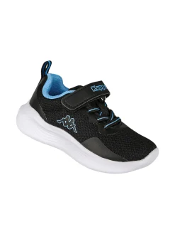Kappa LOGO KOFY Sneakers sportive da bambino in mesh con cinturino a strappo - nero