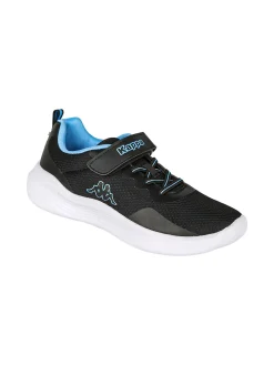 Kappa LOGO KOFY Sneakers sportive da ragazzo in mesh con chiusura a strappo - nero