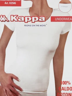 Kappa Maglia intima in caldo cotone manica corta
