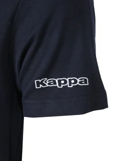 Kappa Maglia manica corta da uomo in caldo cotone - blu scuro