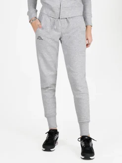 Kappa Pantaloni sportivi da donna con interno felpato e polsini