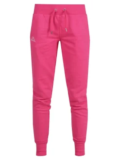 Kappa Pantaloni sportivi da donna con interno felpato e polsini
