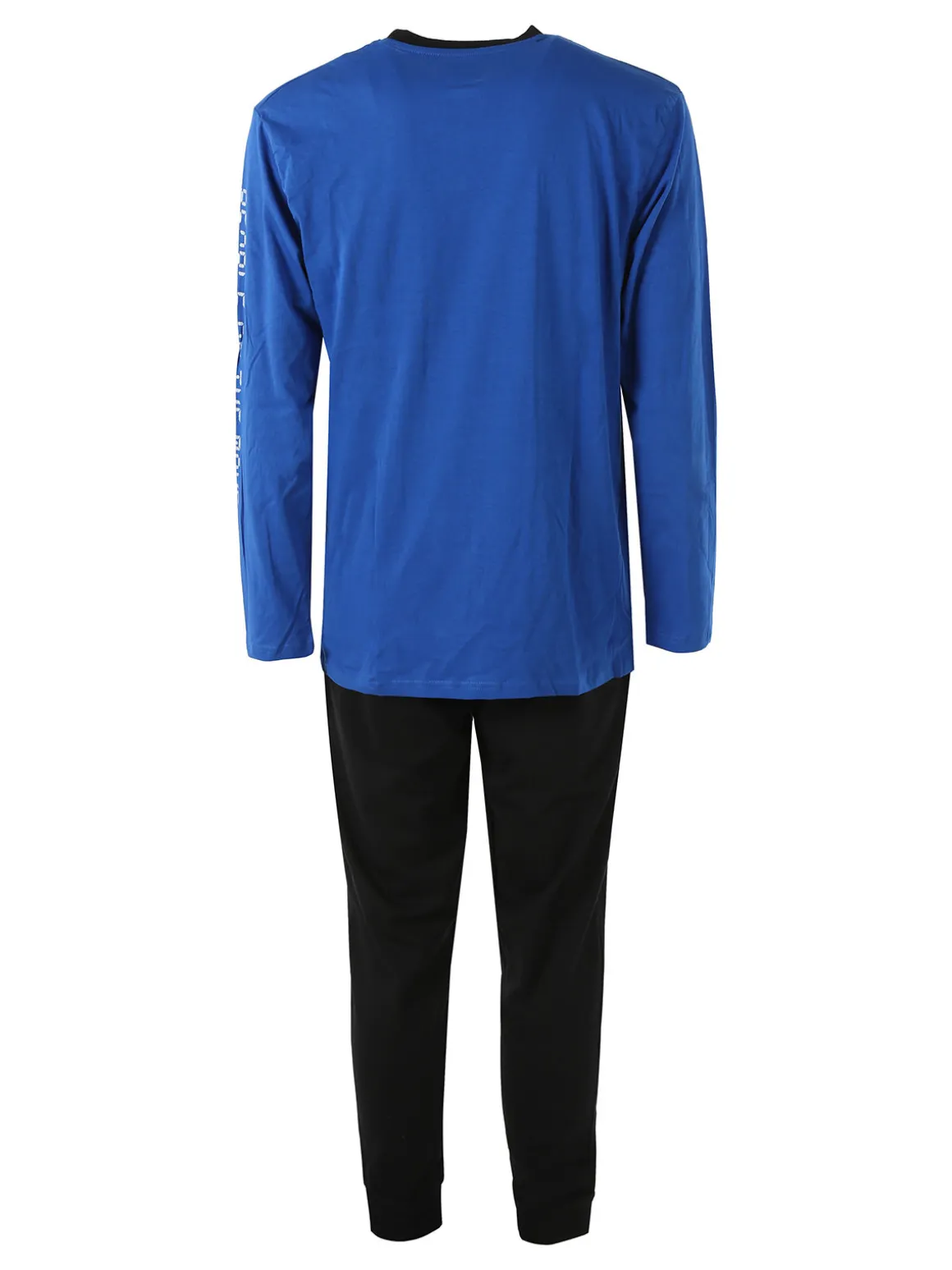 Kappa Pigiama lungo da uomo in cotone - blu