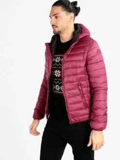 Kappa Piumino da uomo con cappuccio