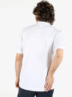 Kappa Polo da uomo in cotone a manica corta con logo