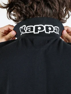 Kappa Polo da uomo in cotone a manica corta con logo