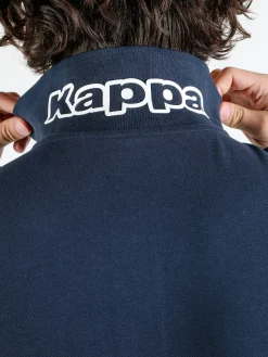 Kappa Polo da uomo in cotone a manica corta con logo
