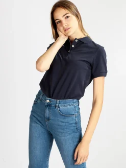 Kappa Polo donna a maniche corte in cotone