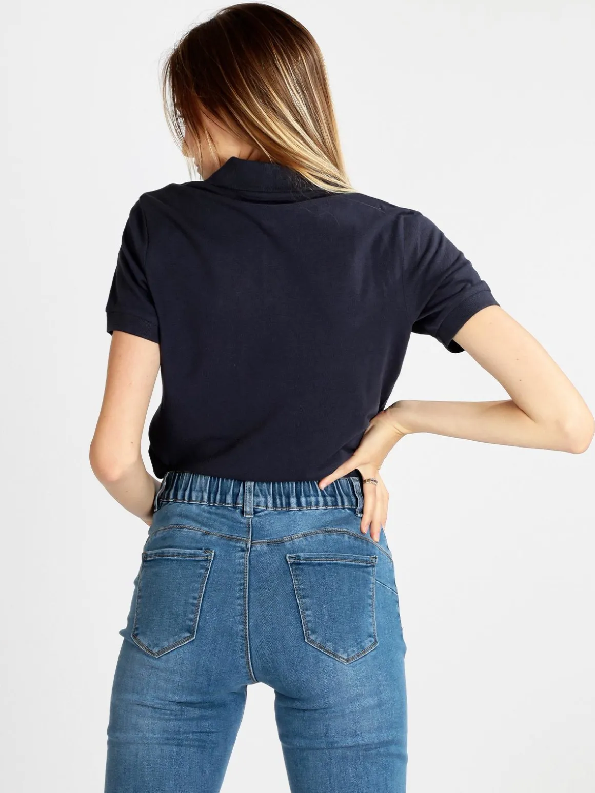 Kappa Polo donna a maniche corte in cotone