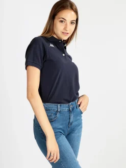Kappa Polo donna a maniche corte in cotone