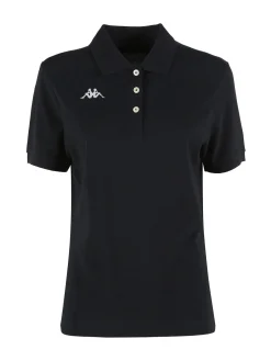 Kappa Polo donna in cotone a maniche corte con logo