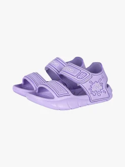 Kappa SPLASH Sandali da bambina in gomma con cinturino a strappo - lilla