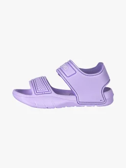 Kappa SPLASH Sandali da bambina in gomma con cinturino a strappo - lilla
