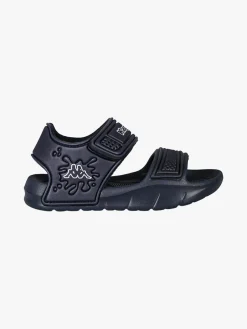 Kappa SPLASH Sandali da bambino in gomma con cinturino a strappo - blu scuro