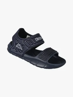 Kappa SPLASH Sandali da bambino in gomma con cinturino a strappo - blu scuro