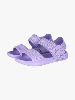 Kappa SPLASH Sandali da ragazza in gomma con cinturino a strappo - lilla