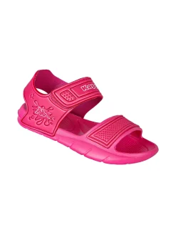 Kappa SPLASH Sandali da ragazza in gomma con cinturino a strappo - fucsia